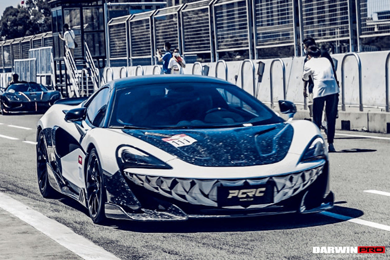 2015 - 2021 McLaren 600lt 540C 570S BKSS Style Cabon Fiber Side Skirts Under Board