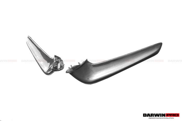 2010 - 2015 Ferrari 458 Coupe/Spyder Carbon Fiber Front Canards