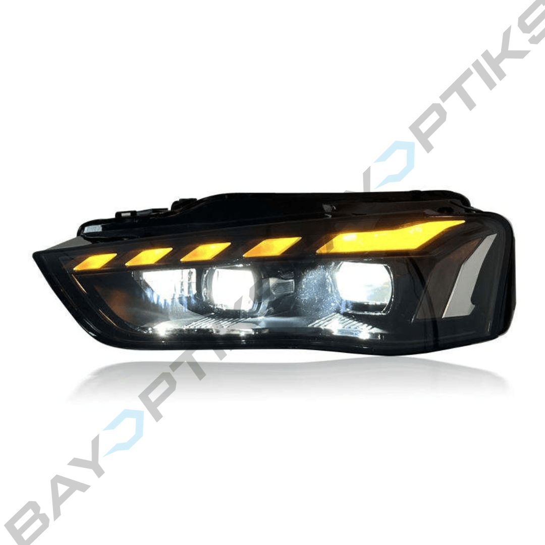 Audi A4 B8.5 RS Style Full LED Headlights with Sequential Turn Signals 2013-2016