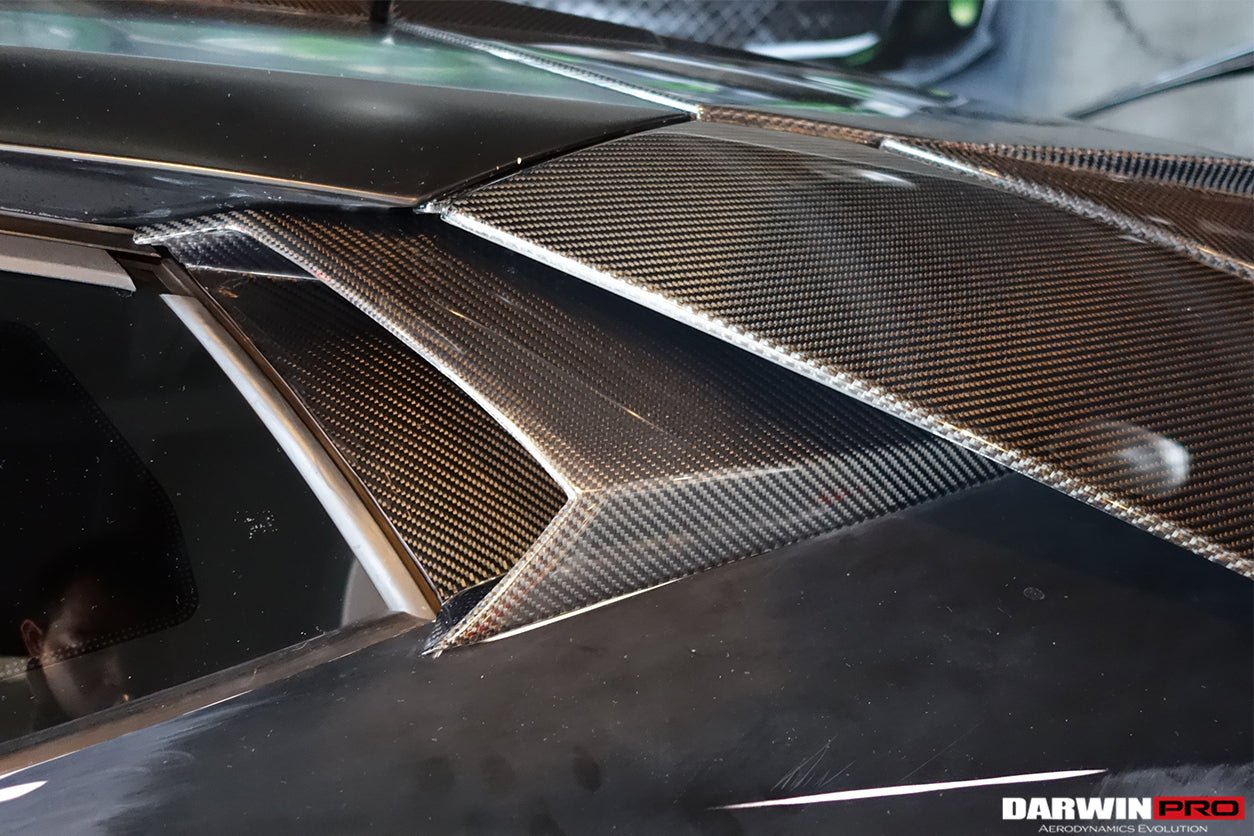 2011 - 2016 Lamborghini Aventador LP700 Coupe/Roadster Carbon Fiber Engine Air Intakes