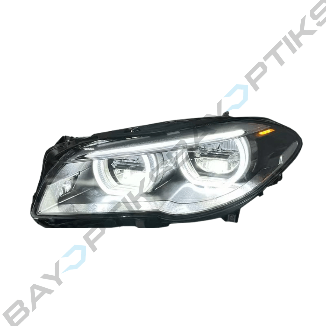 BMW F10 5 Series & M5 LCI Style CSL Yellow/White DRL Headlights 2011-2013