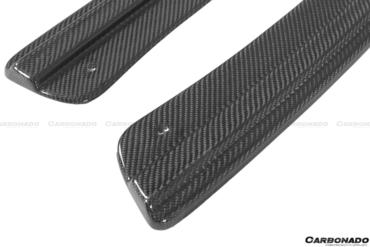 2013 - 2018 Audi RS6 Avant MN Style Carbon Fiber Rear Cap Splliter