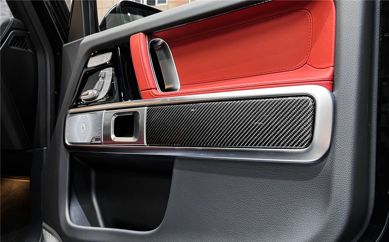 2019 - 2023 Mercedes Benz W464 G550 & G63AMG G-Class G Wagon Dry Carbon Fiber Repalcement Interiors