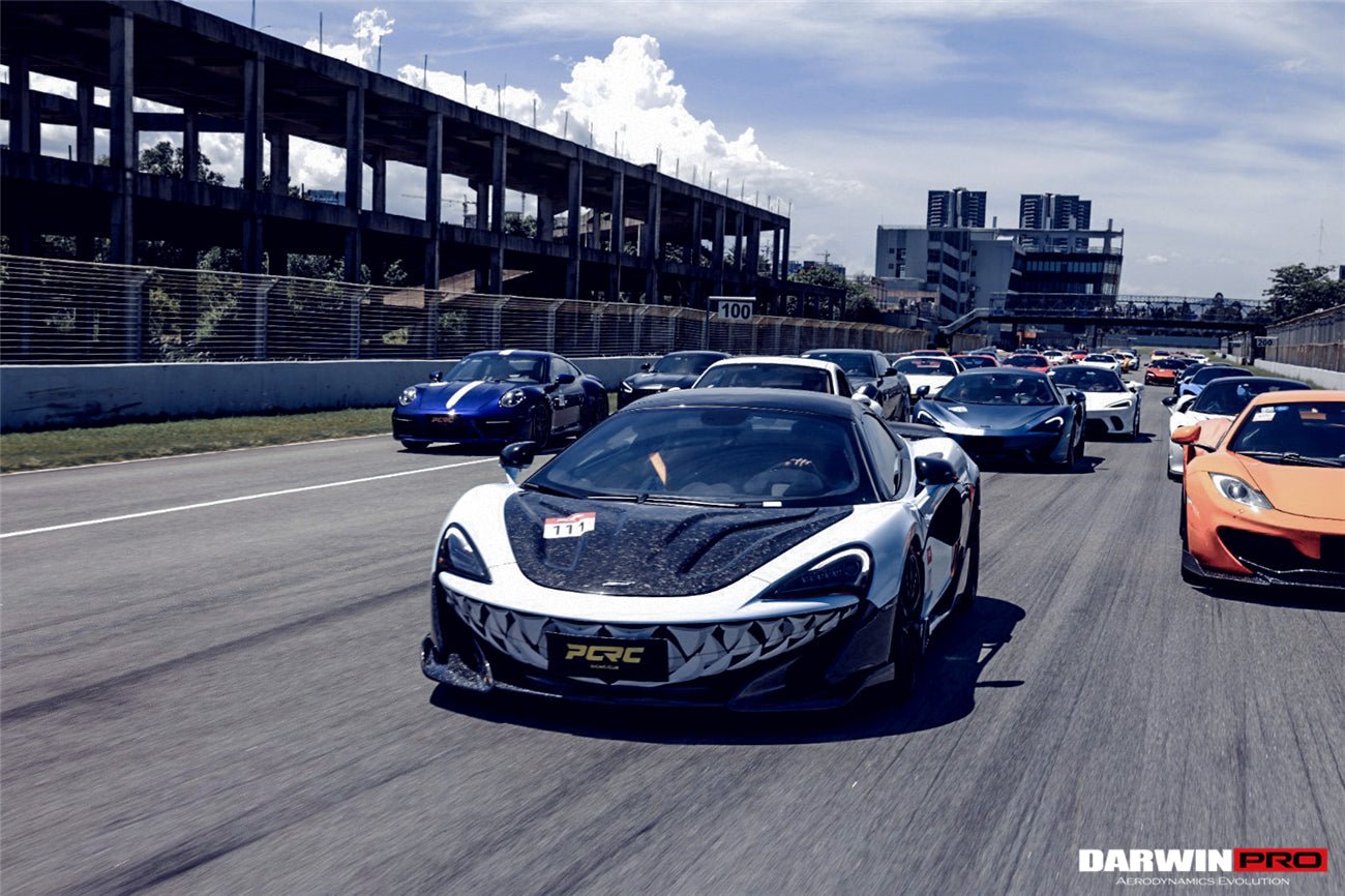 2018 - 2021 McLaren 600lt 2015 - 2021 540C/570s/570gt BKSS Style Carbon Fiber Hood