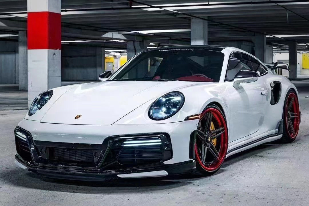 2020 - 2023 Porsche 911 992 Turbo S TA Style Front Bumper