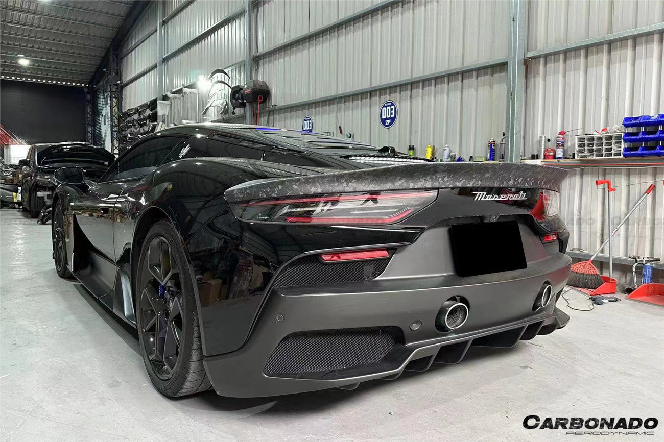 2020 - 2024 Maserati MC20 SVD Style Dry Carbon Fiber Rear Ducktail Spoiler