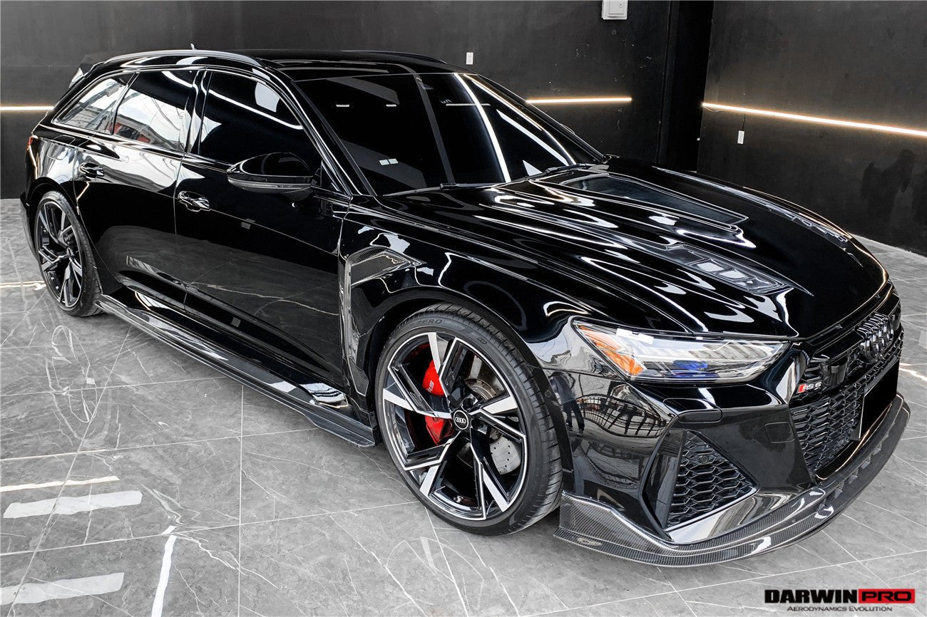 2019 - 2025 Audi RS6 Avant C8 & RS7 Quattro BKSS Style Front Lip