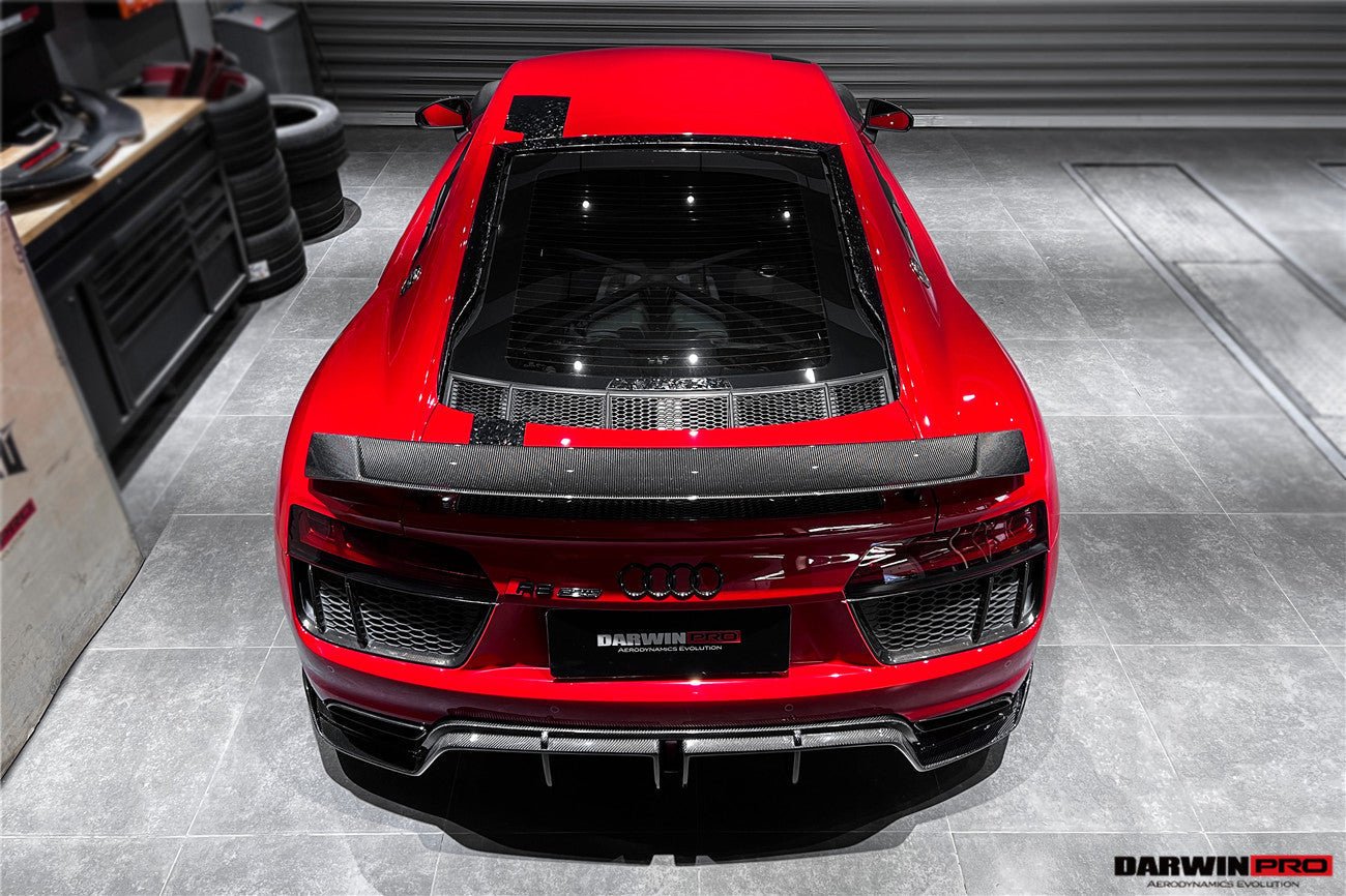 2016 - 2023 Audi R8 GEN2&GEN3 Coupe ONLY GT Style Carbon Fiber Trunk Wing