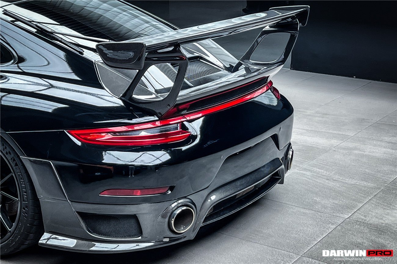 2016 - 2019 Porsche 911 991.2 Carrera & S & 4S GT2RS Style Carbon Fiber Trunk Spoiler Wing