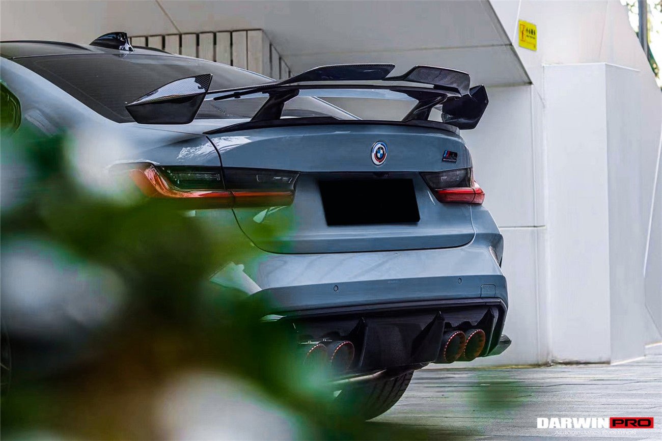 2021-UP BMW M3 G80 G20 BKSSII Style Carbon Fiber Trunk Spoiler