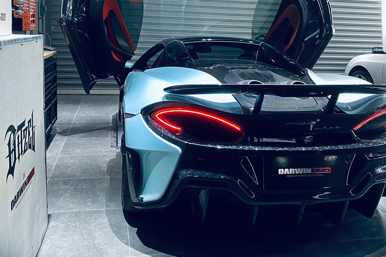 2018 - 2021 McLaren 600lt Carbon Fiber Rear Bumper