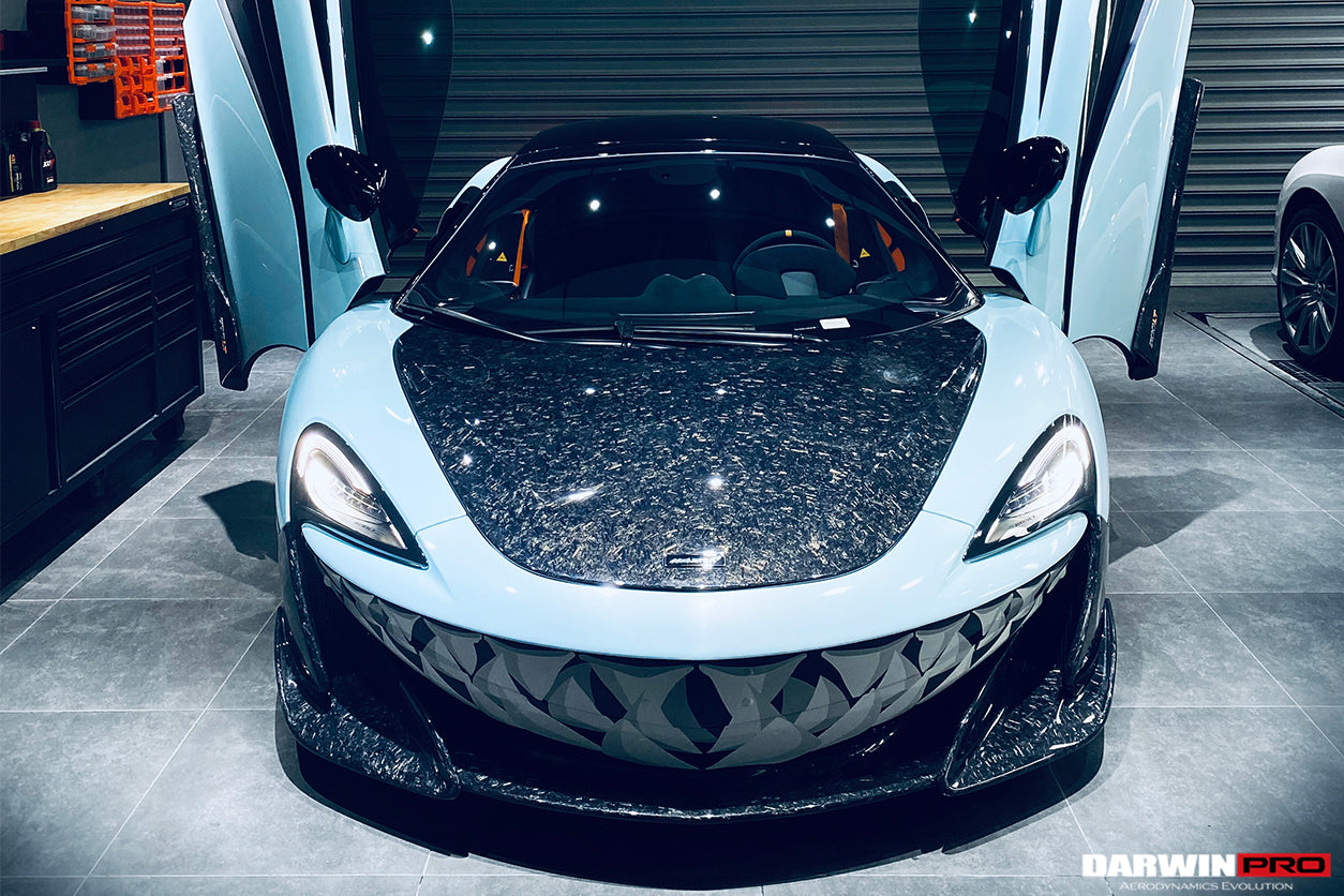 2015 - 2020 McLaren 540C & 570S Carbon Fiber Front Bumper Lip With Undertray
