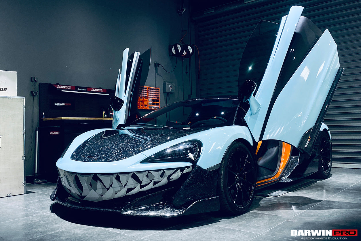 2015 - 2021 McLaren 600lt 540C 570S Cabon Fiber Side Skirts Under Board