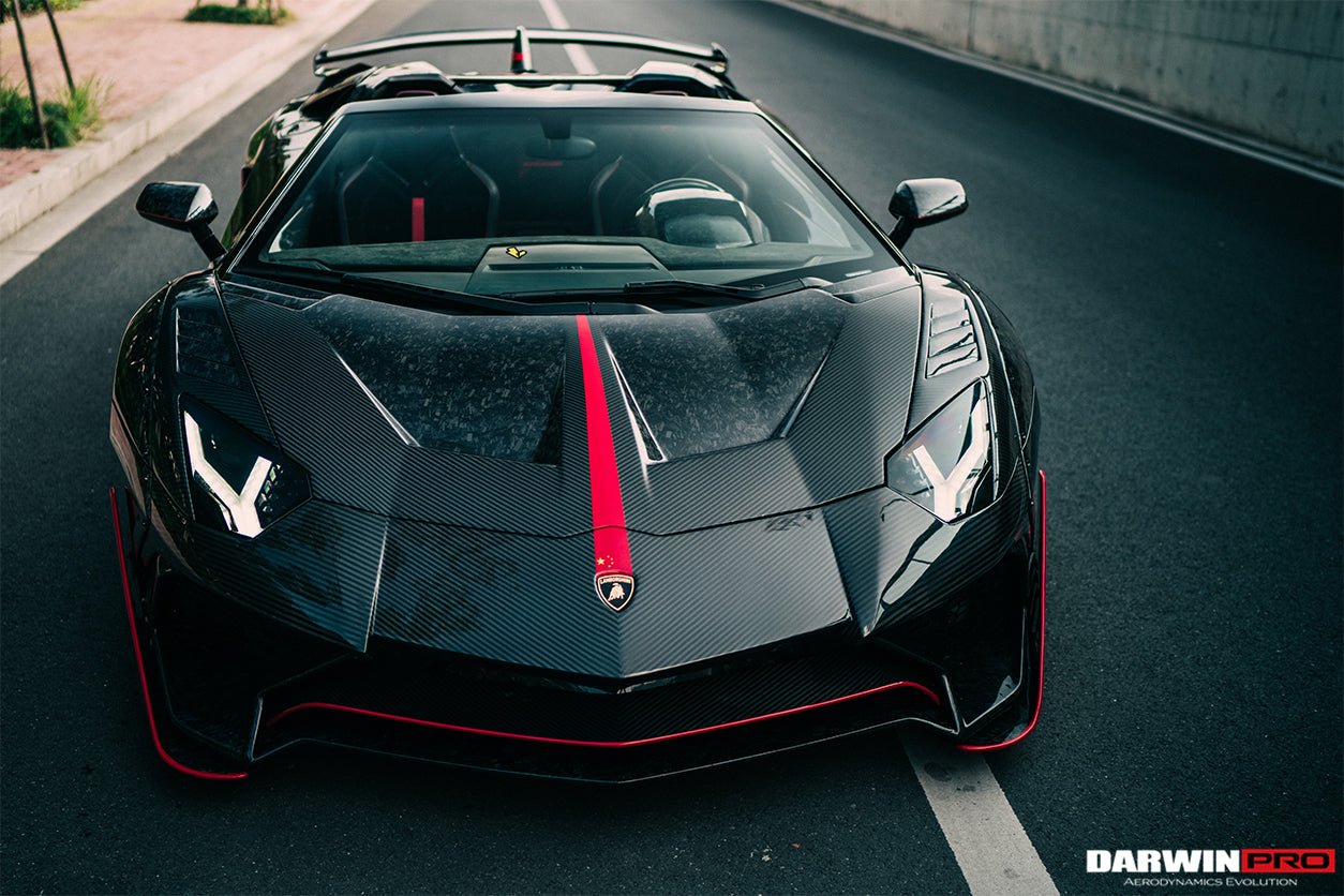 2011 - 2016 Lamborghini Aventador LP700 LP720 LP750 SVJ SV Coupe & Roadster Dry Carbon Fiber Mirror Housing Replacement