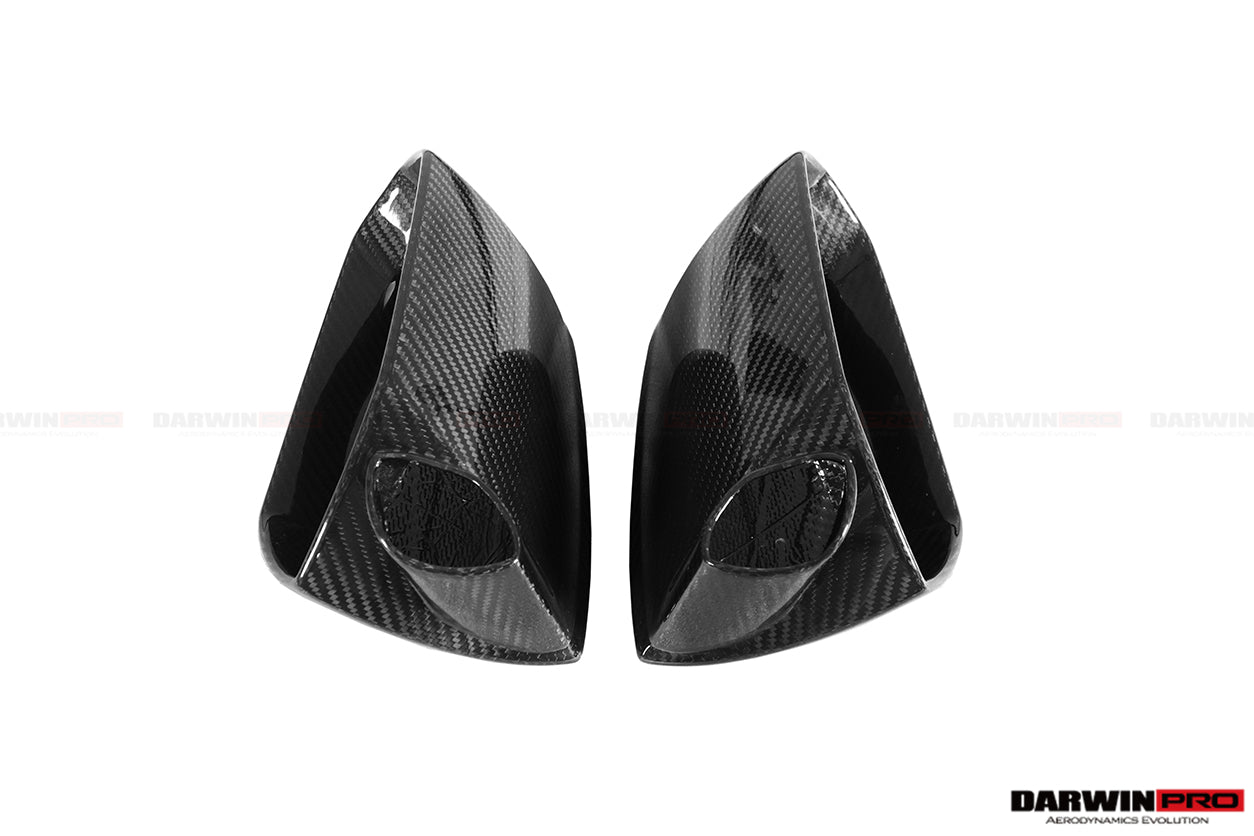 2011 - 2016 Lamborghini Aventador LP700 LP720 LP750 SVJ SV Coupe & Roadster Dry Carbon Fiber Mirror Housing Replacement