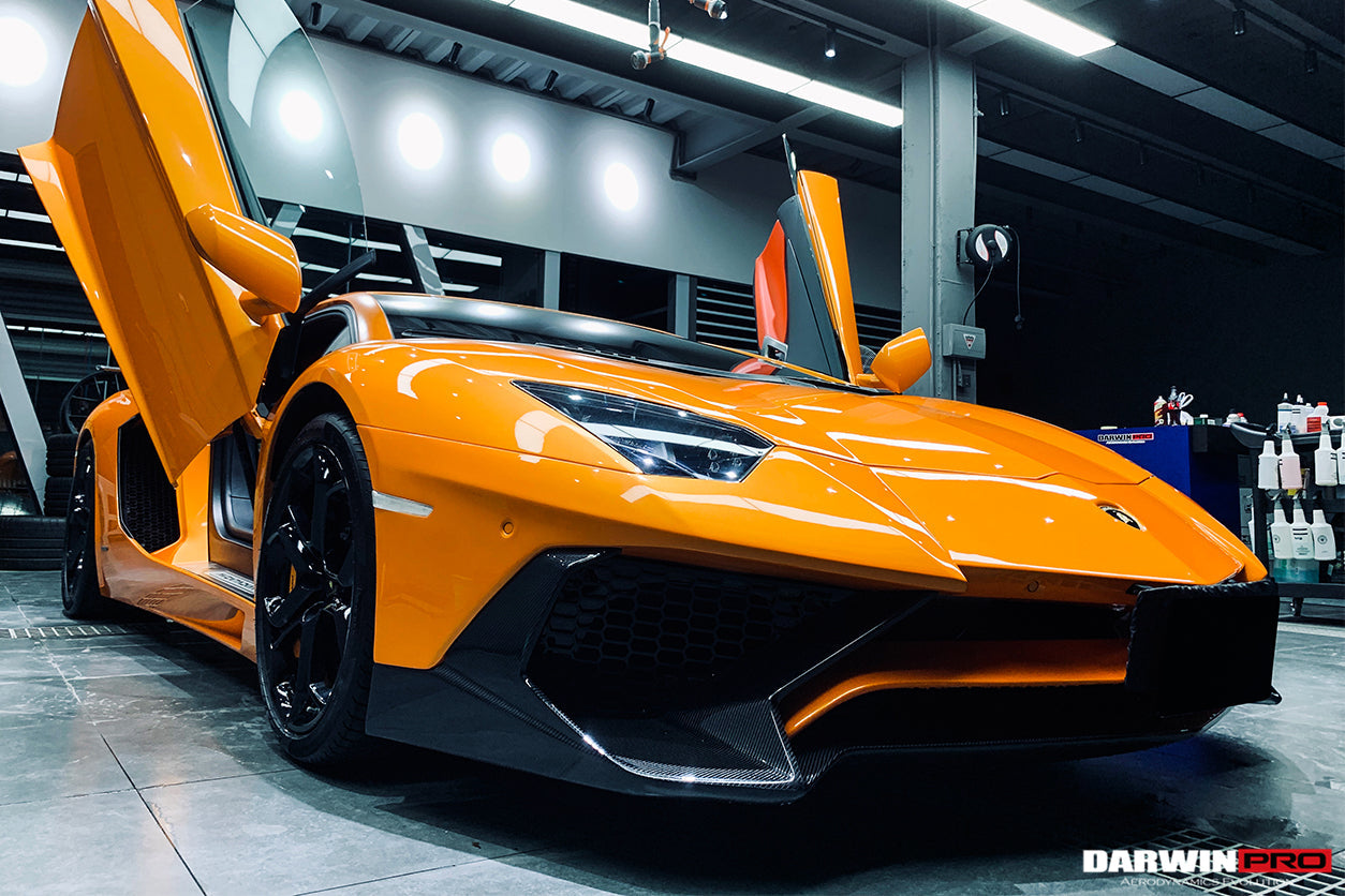 2011 - 2021 Lamborghini Aventador LP700 LP740 Coupe & Roadster SV Style Front Bumper
