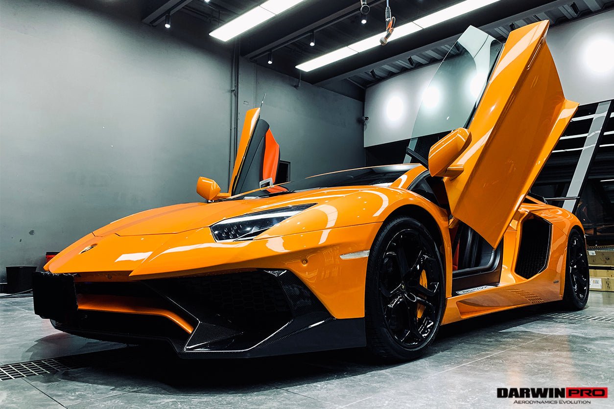 2011 - 2021 Lamborghini Aventador LP700 LP740 Coupe & Roadster SV Style Front Bumper