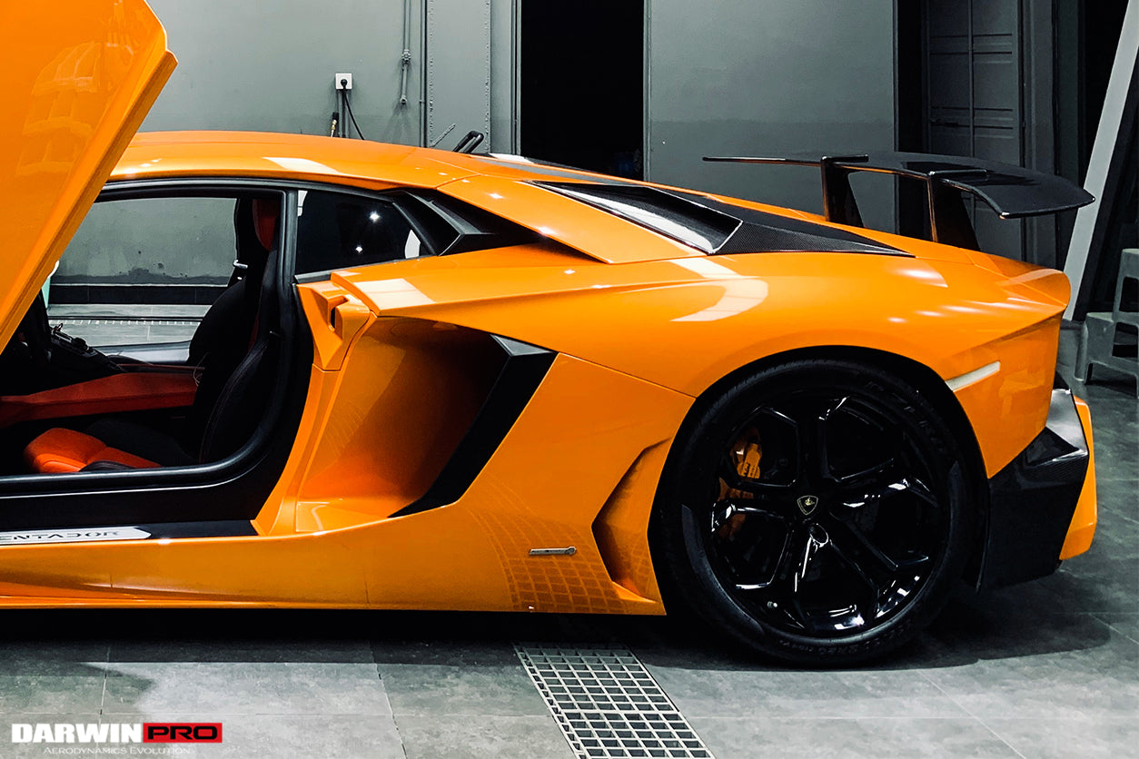 2011 - 2022 Lamborghini Aventador LP700 LP750 LP740 LP720 LP780 Coupe & Roadster SV Style Trunk Wing