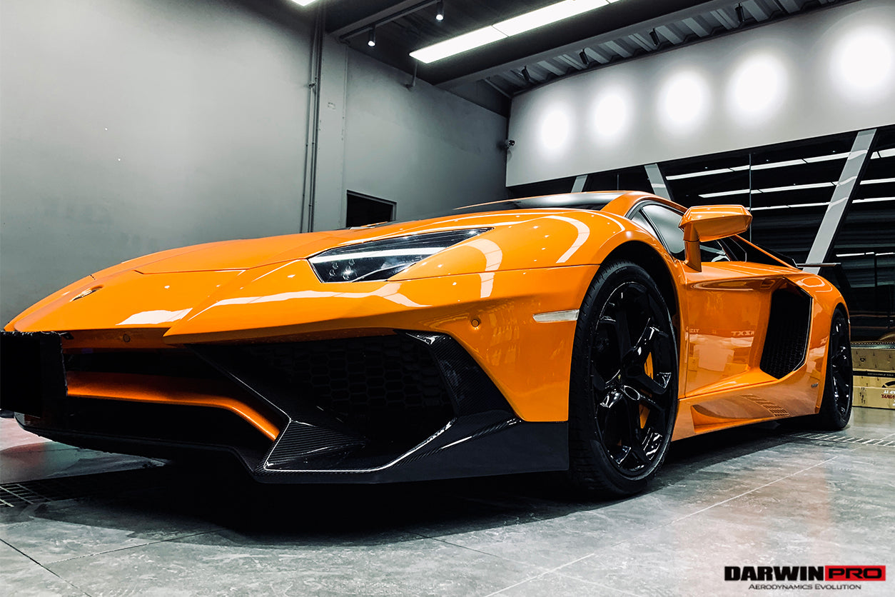 2011 - 2021 Lamborghini Aventador LP700 LP740 Coupe & Roadster SV Style Front Bumper