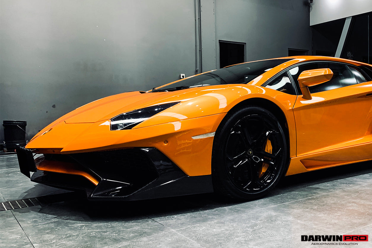 2011 - 2021 Lamborghini Aventador LP700 LP740 Coupe & Roadster SV Style Front Bumper