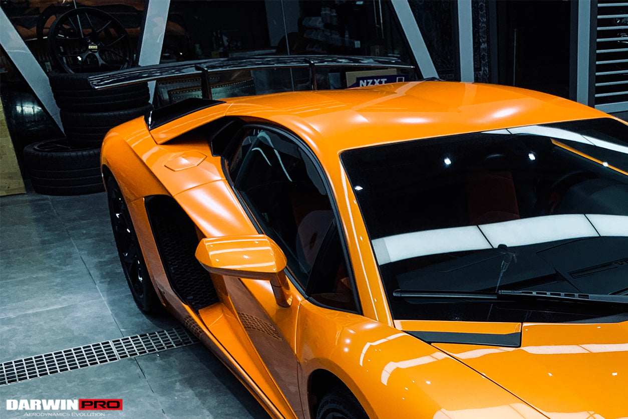2011 - 2022 Lamborghini Aventador LP700 LP750 LP740 LP720 LP780 Coupe & Roadster SV Style Trunk Wing