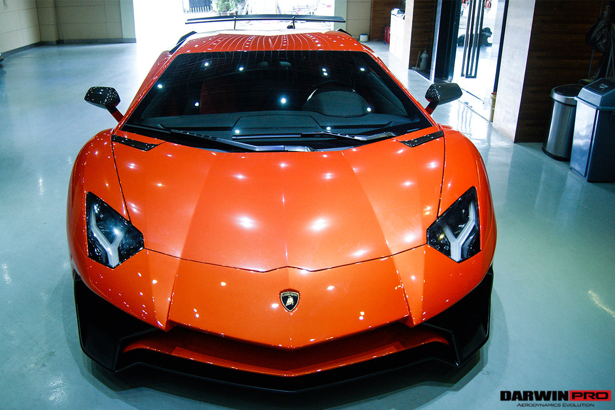 2011 - 2021 Lamborghini Aventador LP700 LP740 Coupe & Roadster SV Style Front Bumper