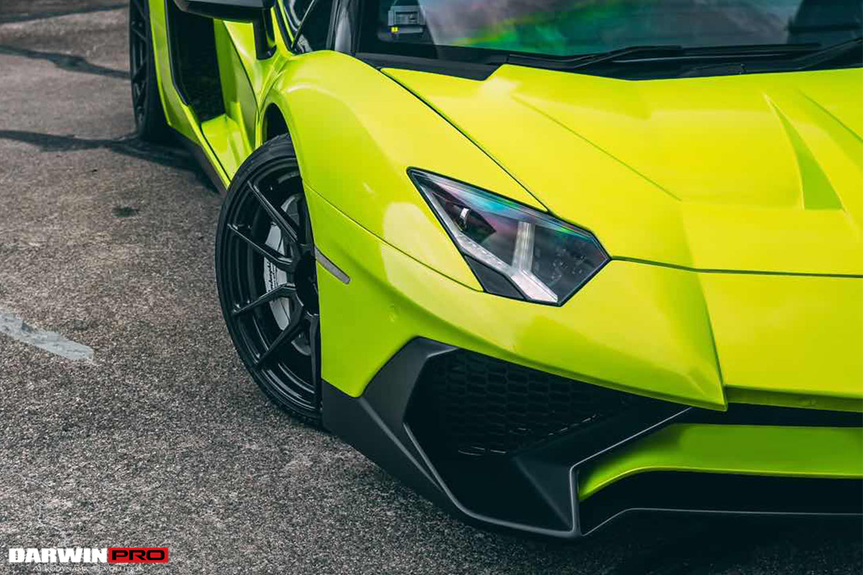 2011 - 2021 Lamborghini Aventador LP700 LP740 Coupe & Roadster SV Style Front Bumper