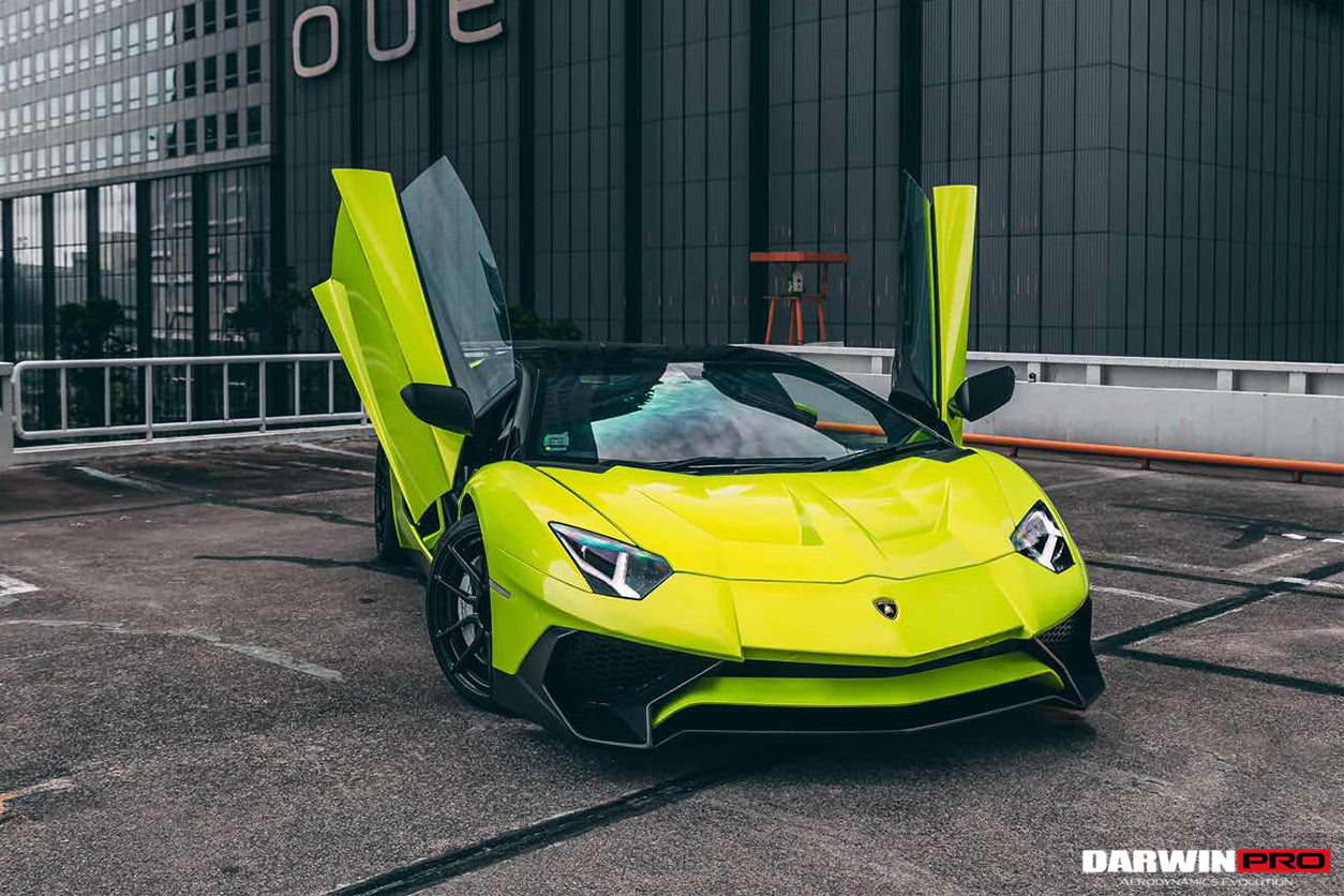 2011 - 2021 Lamborghini Aventador LP700 LP740 Coupe & Roadster SV Style Front Bumper
