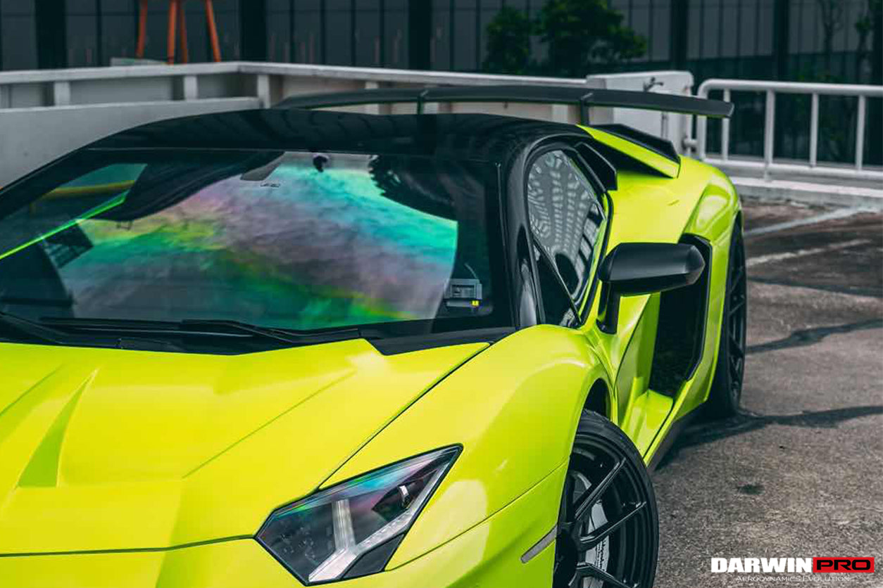 2011 - 2022 Lamborghini Aventador LP700 LP750 LP740 LP720 LP780 Coupe & Roadster SV Style Trunk Wing