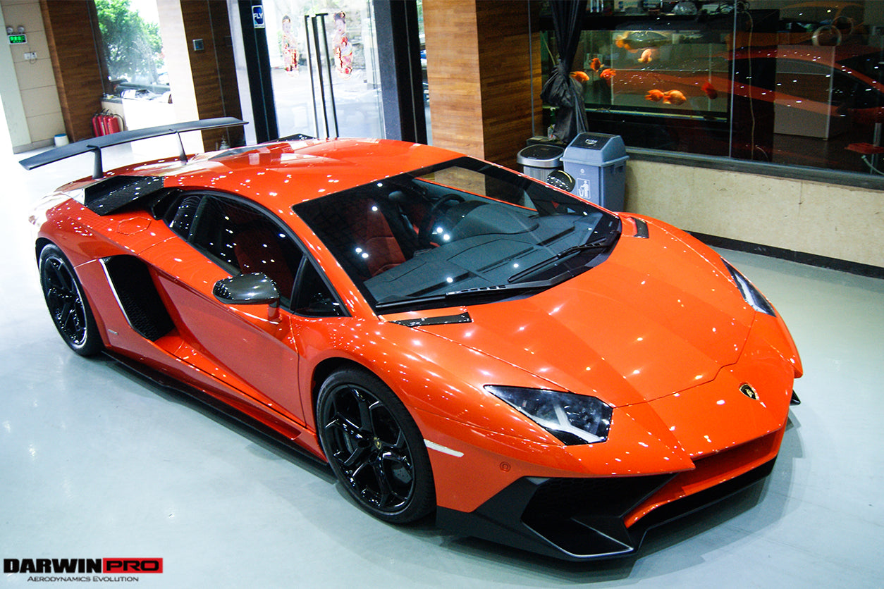 2011 - 2022 Lamborghini Aventador LP700 LP750 LP740 LP720 LP780 Coupe & Roadster SV Style Trunk Wing
