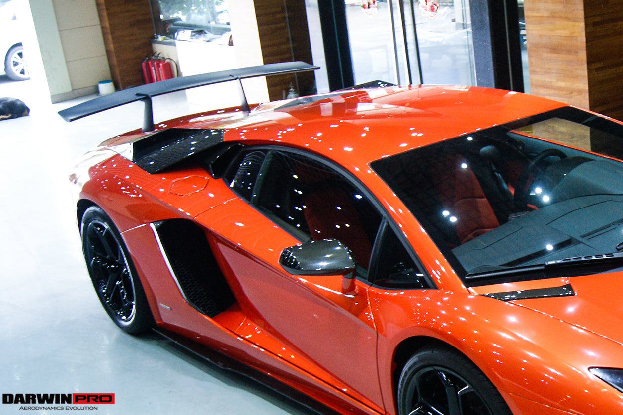 2011 - 2022 Lamborghini Aventador LP700 LP750 LP740 LP720 LP780 Coupe & Roadster SV Style Trunk Wing