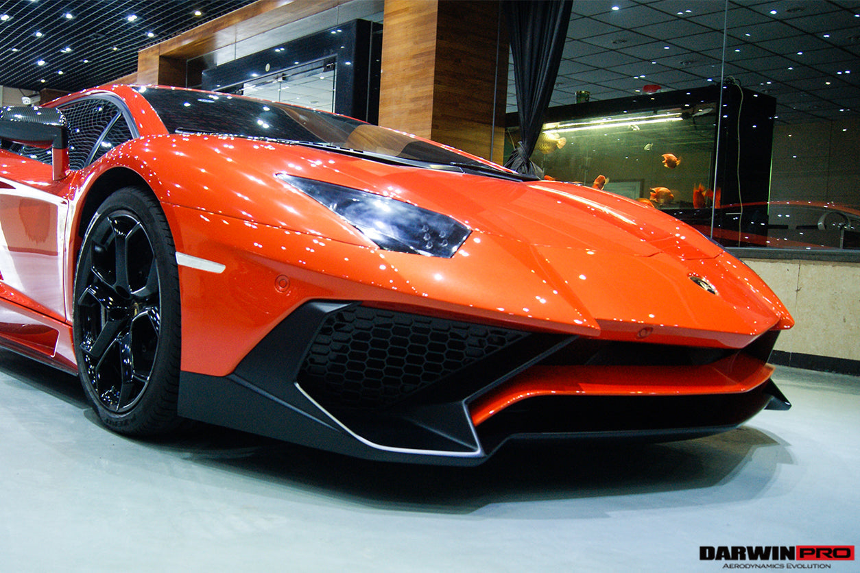 2011 - 2021 Lamborghini Aventador LP700 LP740 Coupe & Roadster SV Style Front Bumper