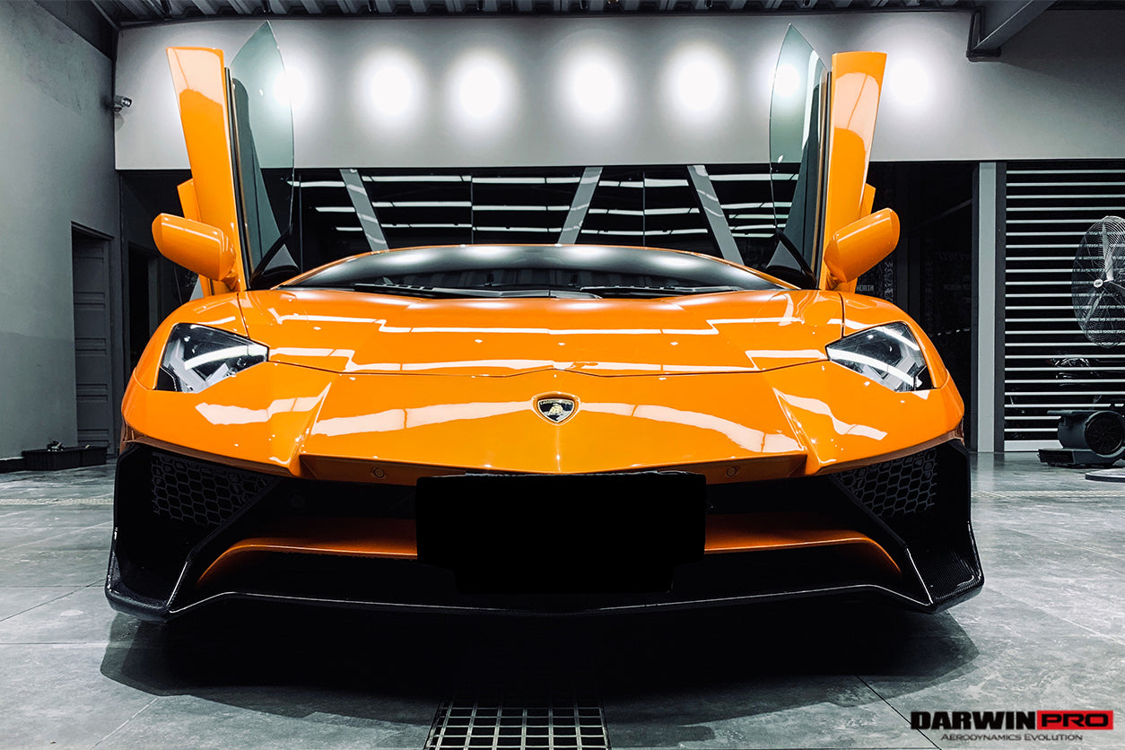 2011 - 2021 Lamborghini Aventador LP700 LP740 Coupe & Roadster SV Style Front Bumper