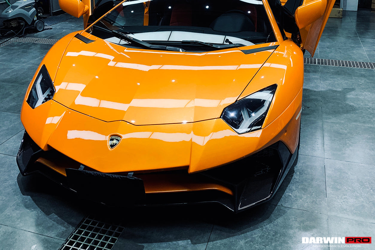 2011 - 2021 Lamborghini Aventador LP700 LP740 Coupe & Roadster SV Style Front Bumper