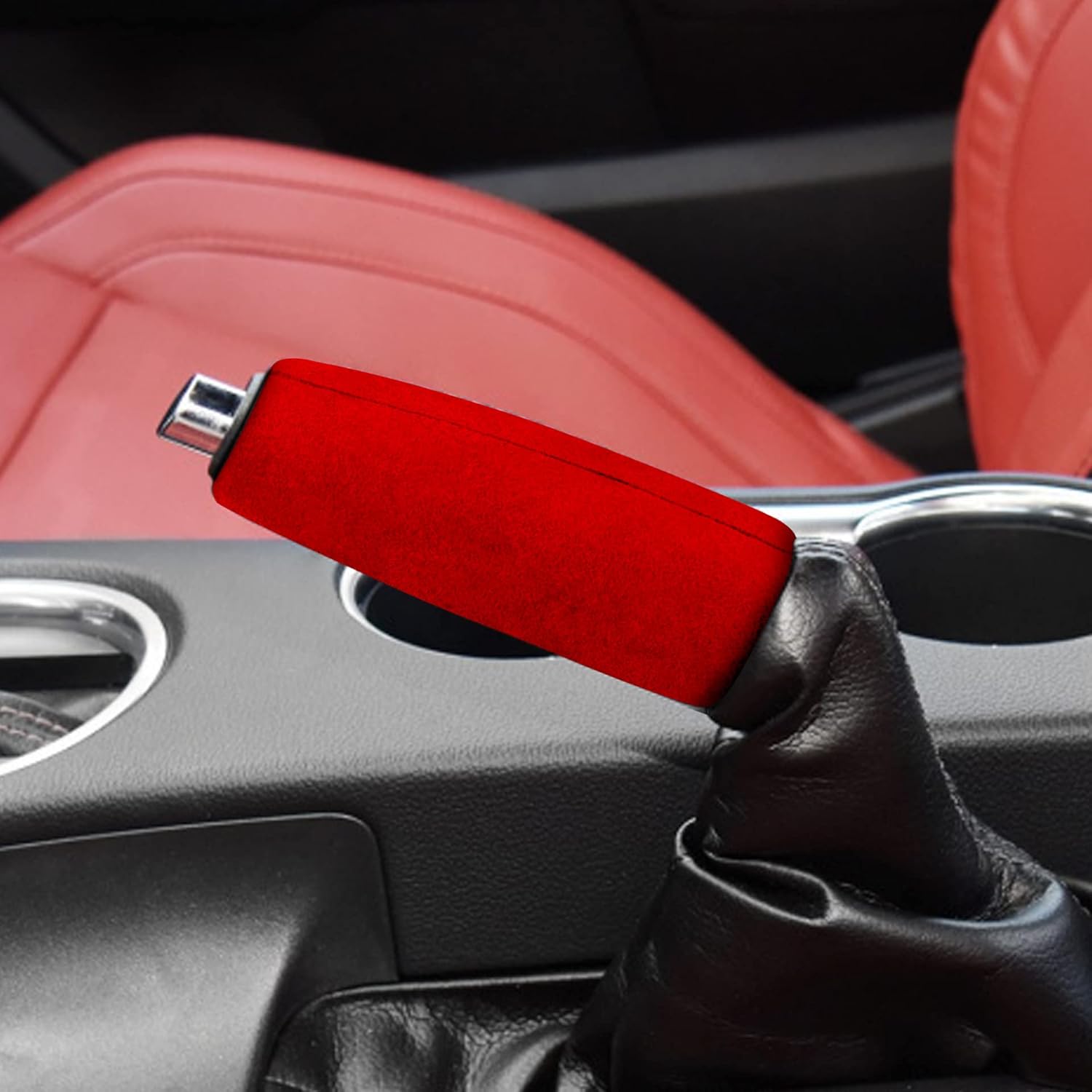 Ford Mustang Alcantara Handbrake Cover 2015-23