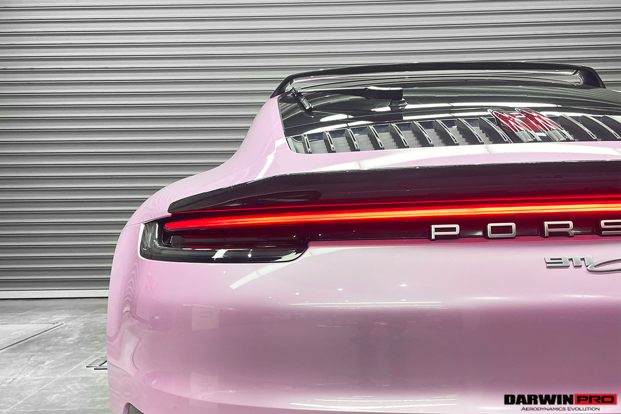 2019 - 2023 Porsche 911 992 Carrera S & 4 & 4S & Targa & Cabriolet BKSS Style Trunk Wing