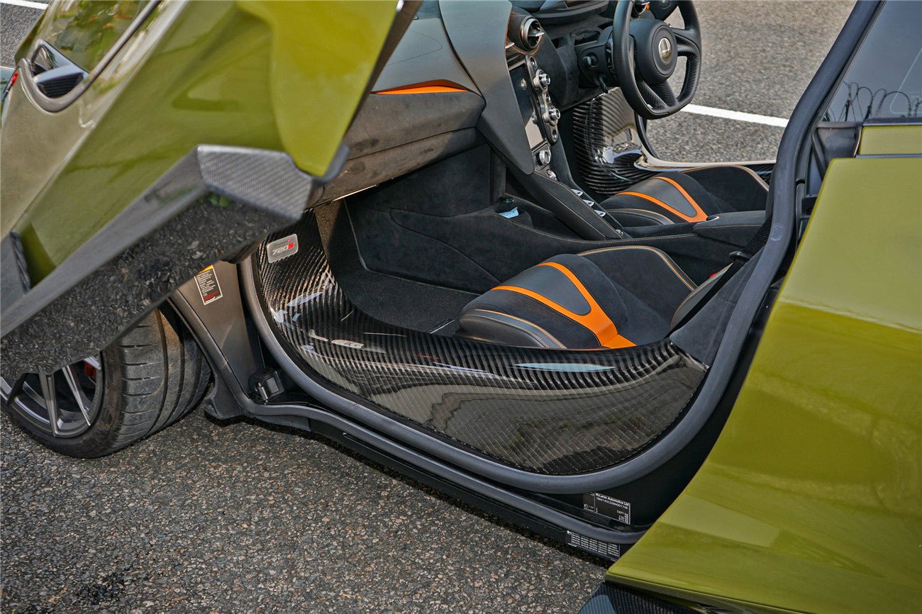 2017 - 2020 McLaren 720S Dry Carbon Fiber Door Sills