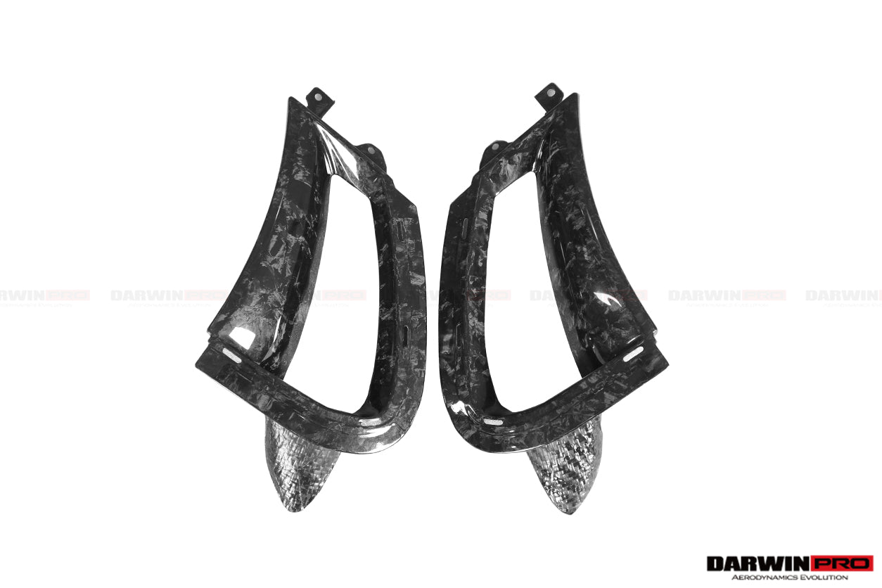 2017 - 2020 McLaren 720S Carbon Fiber Front Bumper Side Air Vents Replacement