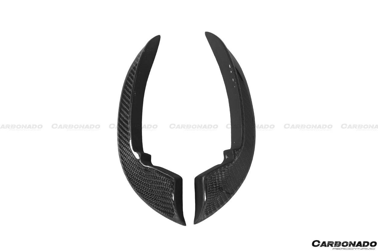 Audi RS3 8V.2 Sedan Sportback BKSS Style Carbon Fiber Front Canards 2017-2020