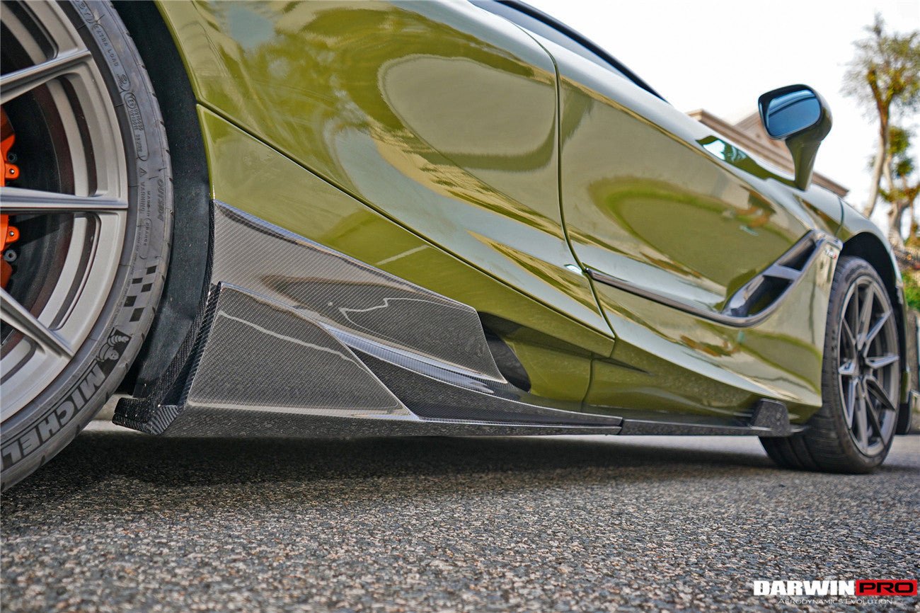 2017 - 2021 McLaren 720S Se²NWB Style Carbon Fiber Side Door Trims