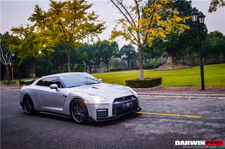 2008-2016 Nissan GTR (R35) Ver17 NSM Style Carbon Fiber Front Bumper