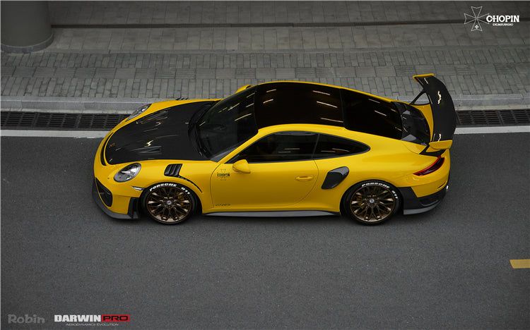 2012 - 2015 Porsche 991.1 Carrera/S GT2RS Style Carbon Fiber Side Skirts