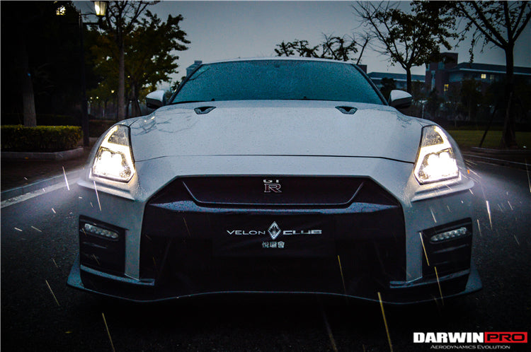 2008-2016 Nissan GTR (R35) Ver17 NSM Style Carbon Fiber Front Bumper