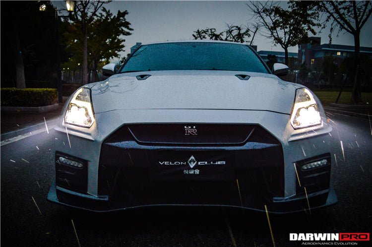 2008-2016 Nissan GTR (R35) Ver17 NSM Style Carbon Fiber Front Bumper