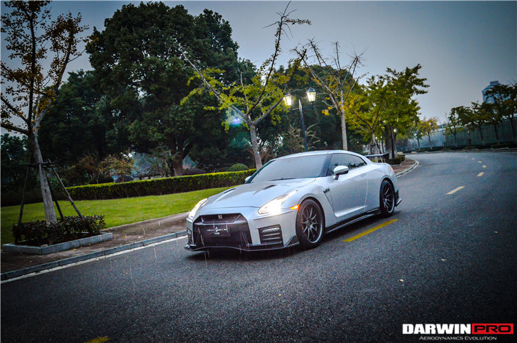 2008-2016 Nissan GTR (R35) Ver17 NSM Style Carbon Fiber Front Bumper