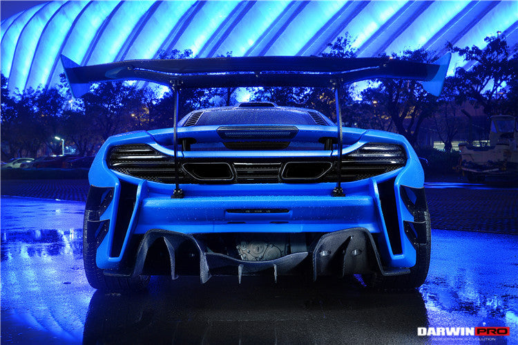 2011 - 2017 McLaren MP4 12C & 650S Rebel Performance Style Carbon Fiber Trunk Spoiler Wing