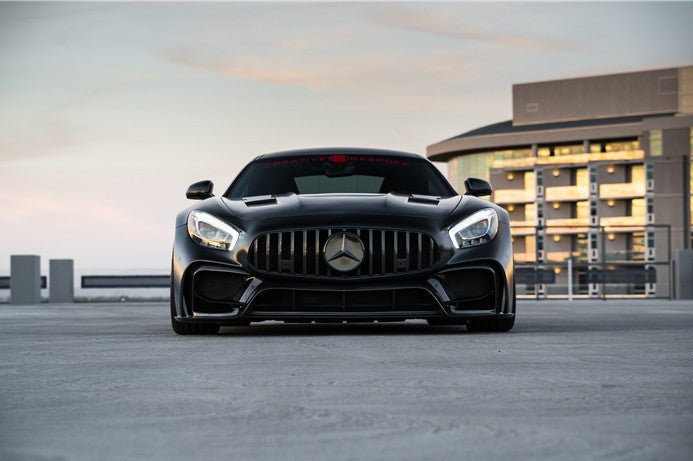 2015-2016 Mercedes Benz AMG GT GTS IMP Performance Part Carbon Fiber Front Bumper with Grill