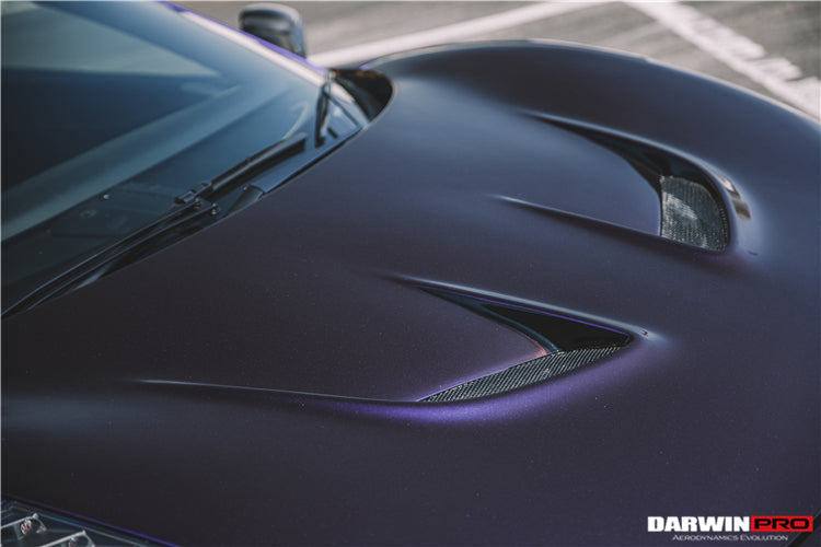 2010 - 2015 Ferrari 458 Spider BKSS Style Partial Carbon Fiber Full Body Kit