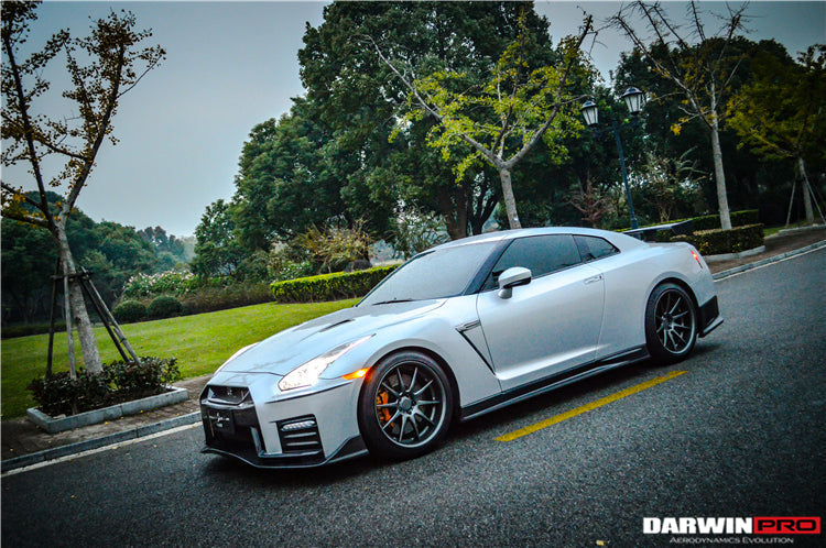2008-2016 Nissan GTR (R35) Ver17 NSM Style Carbon Fiber Front Bumper