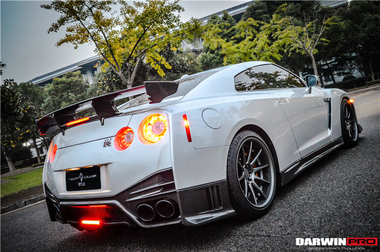 2008-2022 Nissan GTR (R35) NSM Style Carbon Fiber Rear Bumper